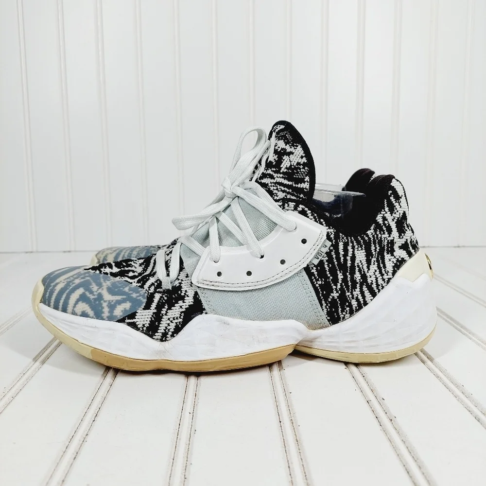 Adidas Harden Crazy Sneaker White Core Black Athleisure Running Sneakers I527